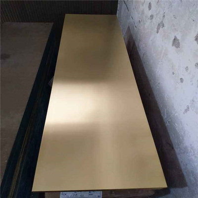 Gepolijste H65 H68 H80 Decoratieve koperen platen Koudgewalst Ronde rechthoekige vierkant