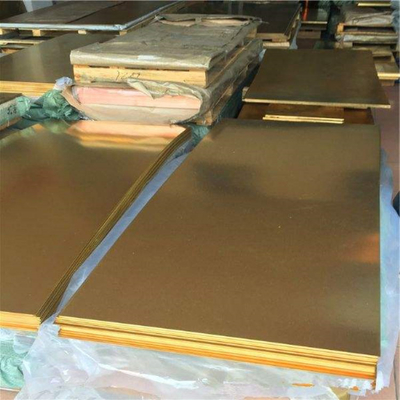 Gepolijste H65 H68 H80 Decoratieve koperen platen Koudgewalst Ronde rechthoekige vierkant