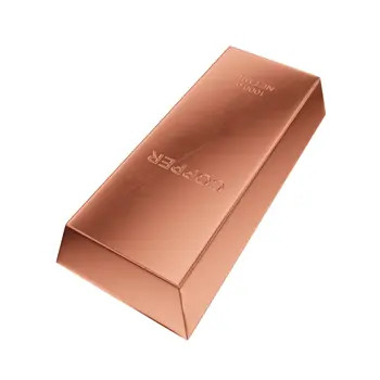 Fabriek Groothandel 99,995% koper ingots/bars met rode/gele kleur
