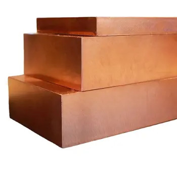 Fabriek Groothandel 99,995% koper ingots/bars met rode/gele kleur