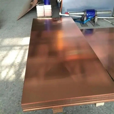 Vierkante versierde decoratieve koperstrookjes Platen 1 mm