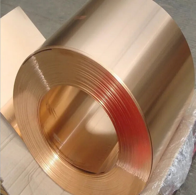 Dubbelbehandelde 100 mm-1000 mm koperen folie voor printplaten