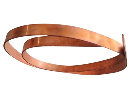 Rood 2 mm hooggeleidingsvermogen C1100 C2700 Straight Edge Copper Coil Strip