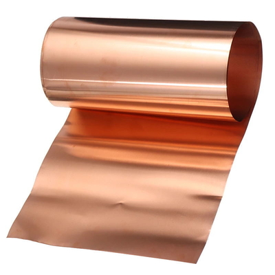 T3 Koperfolie Rollen/Vellen Hoge kwaliteit Normale dikte 0.006mm 0.018mm