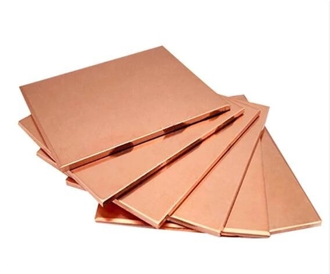 Betrouwbare pure rode koperplaat C62300 0,5 mm dik