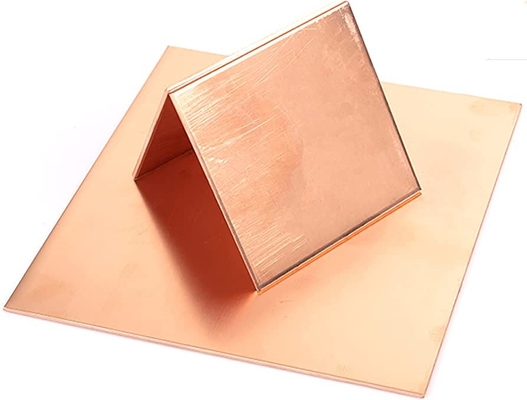 Groothandelsprijs T3-T8 Tempered Red Copper Sheet Product voor verschillende industrieën