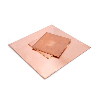 Betrouwbare pure rode koperplaat C62300 0,5 mm dik