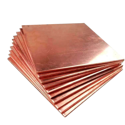 Het Koper Rood Met een laag bedekt die Blad van HV100-200 H70 C2600 C51000 voor Decoratie in Houten Vakje wordt ingepakt