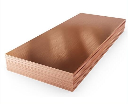 Metalen 0,5 mm Rode koperplaat Reinheid 99,99%