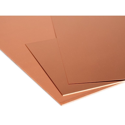 Het Koper Rood Met een laag bedekt die Blad van HV100-200 H70 C2600 C51000 voor Decoratie in Houten Vakje wordt ingepakt