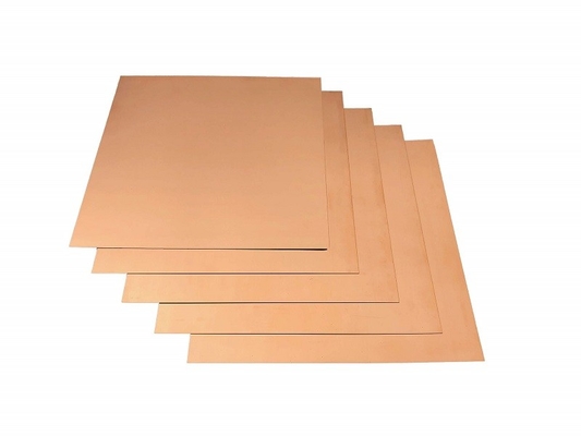 C2600 C2700 C5210 Platte koperen plaat 0,5-200 mm Dikte 99,7% Reinheid