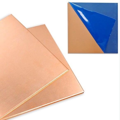 Rood Puur 5 mm koperen plaat Plaat Constructie Helder oppervlak 1/4 Hard