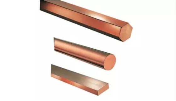 Rood / messing koperen stalen staaf H59 H62 H65 1-600 mm voor constructies