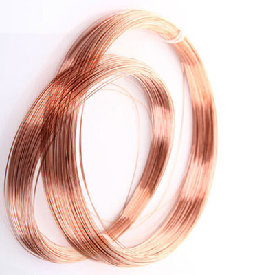 Zuiverheid 99% rode pure koperdraad diameter 0,1 mm-15 mm voor elektrische transmissielijn