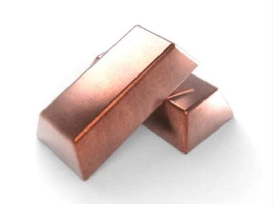 China Leverancier Cuboide vorm 99,99% koper ingots met groothandelsprijs
