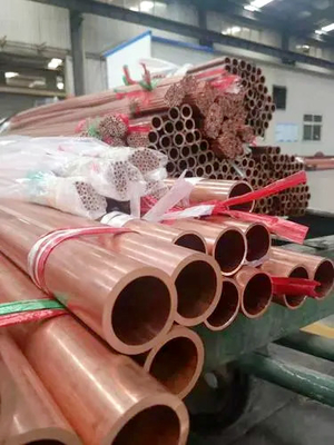 Koperen buizen met schroefdraad 0,1-100 mm Wanddikte 205 MPa Ultieme sterkte