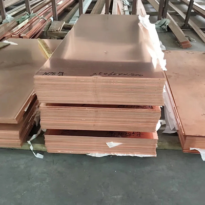 Aanpasbare C2680 C2700 Decoratieve koperplaten Rode vierkant Hoge zuiverheid